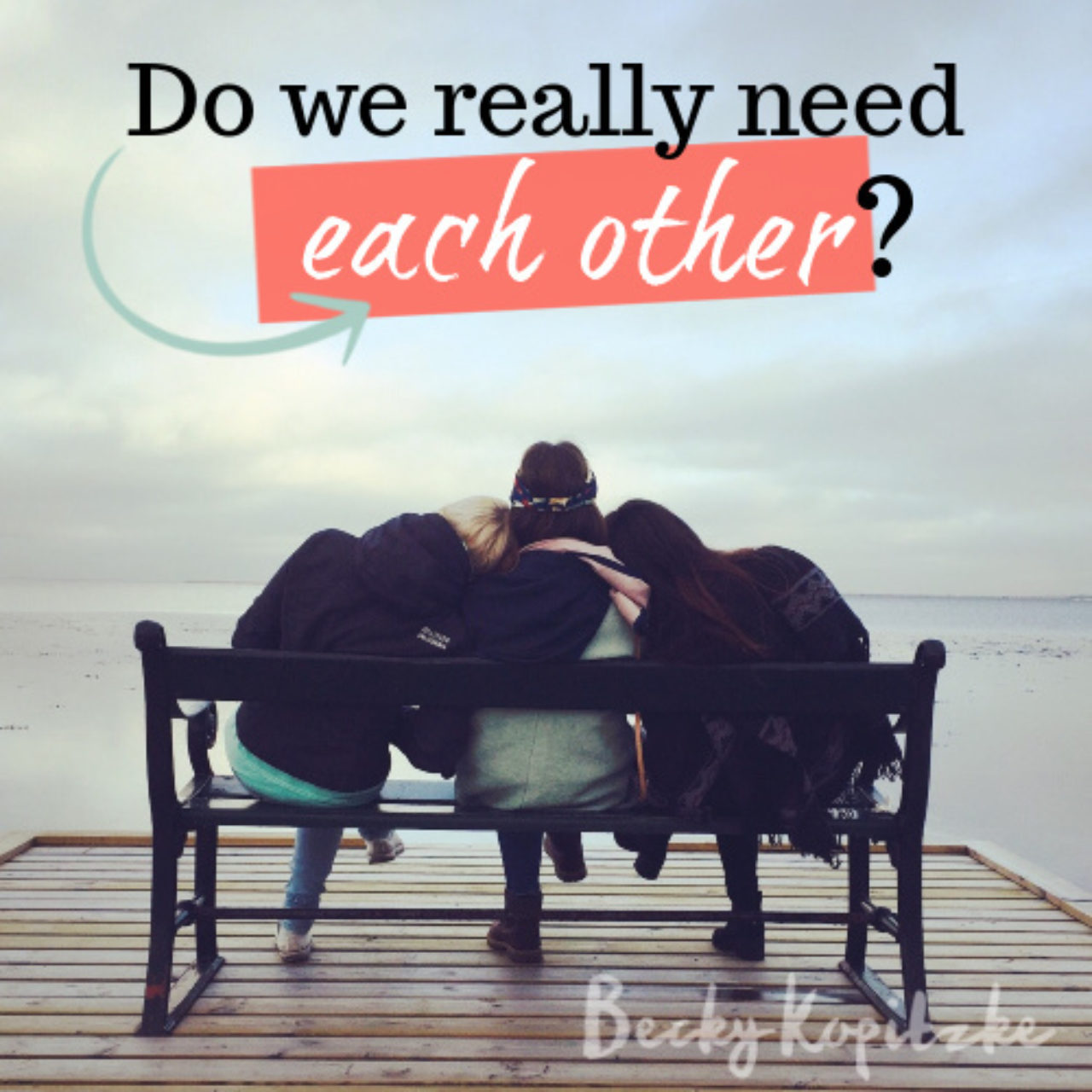 Do We Really Need Each Other?